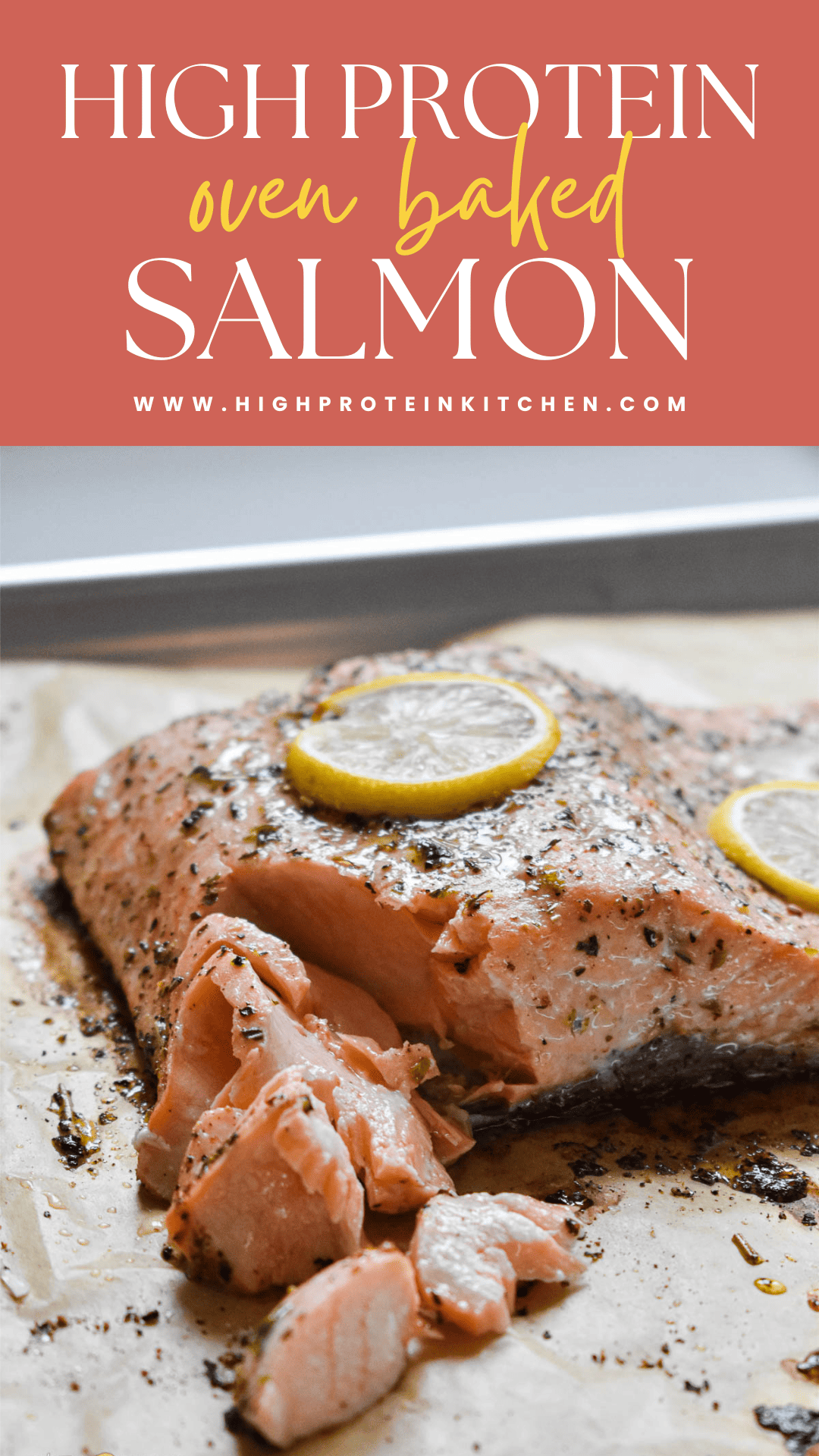 High Protein Baked Salmon High Protein Kitchen