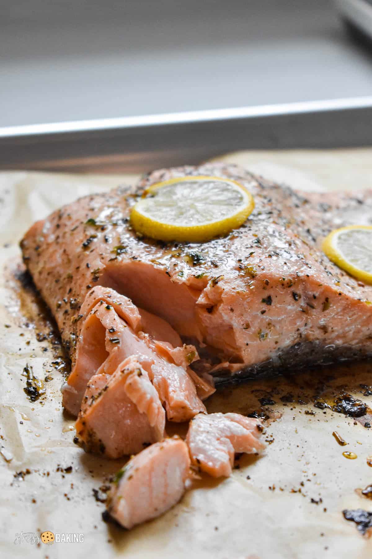 High Protein Baked Salmon High Protein Kitchen